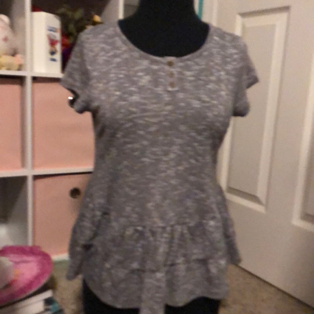 Ruffled Bottom Shirt
